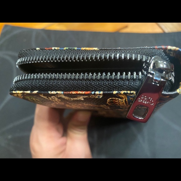 D&G Sicilian Print Long Zip Wallet - Picture 8 of 9